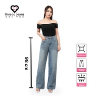 UNISOO JEANS - CK8003-1Highwaist Jeans | Culottes Jeans | Highwaist Women's Jeans | Loose Jeans | Ba