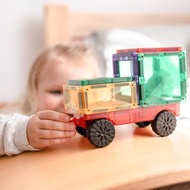 澳洲Connetix彩虹磁力積木-汽車底板2入組(2pc)