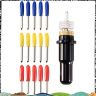 Cutting Blade Holder + 15pcs 30 degree 45 degree 60 degree Cutter Blade for