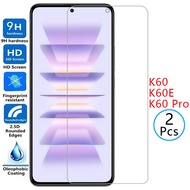Tempered Glass for Xiaomi Redmi K60 Pro K60E Protective Glass Screen Protector on Redmik60 K 60 E K6