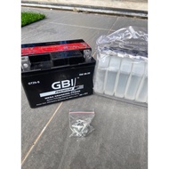 GBI BATTERY YTZ5S LC135 135LC RS150 Y15ZR Y15 Y16 EX5 LAGENDA SRL110 SRL115 WAVE125 W125 BATTERY BAT