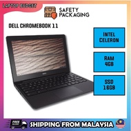 [ORIGINAL] Laptop  Dell Chromebook 11 celeron/4GB/16gb SSD