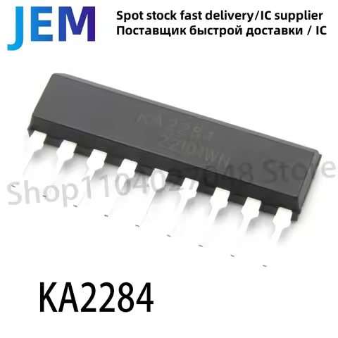 5PCS Brand new KA2284 SIP/DIP-9 AC/DC level indicator chip 5-point LED level meter driver made in Ch