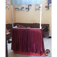 / TABLE DECORATION / TABLE SKIRT ROPEL TABLE SKIRT 80CM HEIGHT X 50CM LENGTH