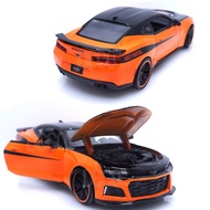 Maisto | Deco 124 Harley Camaro Zl1 Orange Diecast Model Car