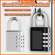 4 Digit Number Combination Padlock Rust Proof Stainless Steel Material