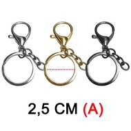 2.5 cm (A) Key Holder / Hook Ring / Gaitan Ring - Women's Fashion Bag & Wallet Accessories