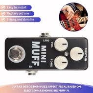 Well Made- Mini Muff Fuzz Distortion Electric Guitar Effect Pedal