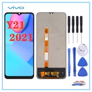 หน้าจอชุด vivo Y21 2021 Y21S หน้าจอ วีโว่ Y21 2021 LCD+Touchscreenจอชุด แถมฟรีชุดไขควง กาวติดโทรศัพ