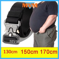 L-XXXXXXL [Malaysia Stock] 🇲🇾 Men's Tactical Plus Size Army Military Buckle Belt Heavy Duty