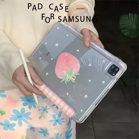 For Samsung Galaxy Tab A8/A9/A11+FE LITE PLUS/Galaxy Tab S6 Lite/S7/S8/S9/S10+ FE "star Strawberry "
