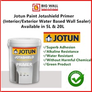 5L  Jotun Paint Jotashield Primer (Sealer For Interior/Exterior Wall) Available in 5L &amp; 20L *Big Wall Hardware