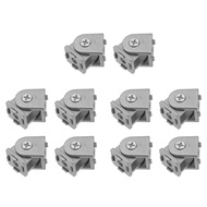 [PIA Store] Selected10 Pcs Aluminum Alloy Pivot Joint for Aluminum Extrusion Profile 2020 Series Fle