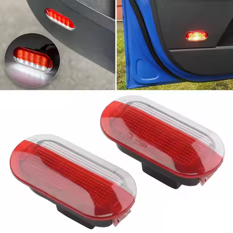 2Pcs For VW Golf 4 Polo Mk4 Bora 6R 1J0 949 105a 1j0949105a 1j0947413 1J0 947 413 Led Door Courtesy 