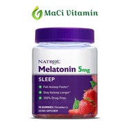 (CHÍNH HÃNG) Kẹo ngủ Natrol Melatonin Gummies hỗ trợ giấc ngủ loại 10mg 90 viên