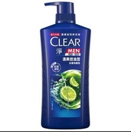 淨 CLEAR MEN 清揚男士去屑洗髮乳 清爽控油型 750ml 3167