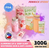 DEAR FACE Beauty Milk Collagen Drink 300G Melon/Strawberry Whitening & Anti-Aging & Deep Sleep & Sli