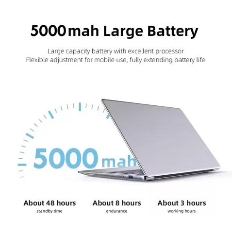 2026 New Windows 11 Pro Office Work Laptop Intel Core i7-9850H 12GB RAM 1TB/2TB SSD 4K HD NoteBook S