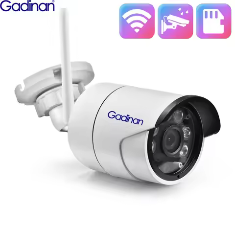 Gadinan WIFI Video Surveillance Camera 32G SD Card IP Camera 3MP Water Proof Motion Detection Live R