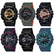 Original G-Shock GA-110 series unisex waterproof dual-display digital watch with sports strap
