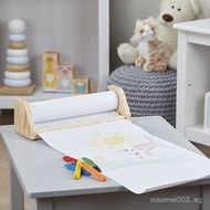 Children's Graffiti Drawing Paper Set White Paper Drawing Board Roll Paper Easel Hand Painting Drawi