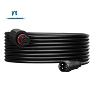 10FT Extension Cable for  Outdoor Flood Lights and Spot Lights,Waterproof 4Pin Extension Cord for  H