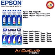 Original EPSON 003 | 664 Refill Ink Cartridge Black,Cyan,Magenta,Yellow Ecotank