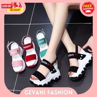 GVN SHOES - WEDGES WOMEN'S HIGH HEELS 7 CM BACK STRAP HOOK RECENT AP 044