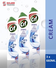 3x660 ML Cif Cream Original Cleaner