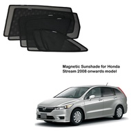 Honda Stream 2008 onwards model Magnetic Sunshade