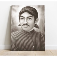 POSTER SUNAN KALIJAGA RADEN MAS SAID FOTO IMAGE WALISONGO WALLPAPER HIASAN DINDING PAJANGAN WALLDECO