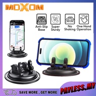 Moxom MX-VS87 Car Phone Holder Dashoboard Stand Anti-Slip Base 360 Degree Rotation Gear Bottom Design Desktop Holder