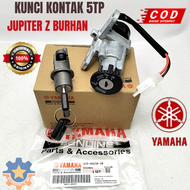 KUNCI KONTAK SET 5TP-XH250-12 MOTOR YAMAHA JUPITER Z BURHAN KUALITAS ORISINIL ASLI YGP GEMBOK KONCI