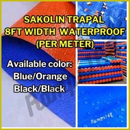 ⊙ ◬ ✈ Blue Sack Sakolin Trapal 8FT (PER METER) Black Sack Waterproof Sakolin Cover Waterproof Sack