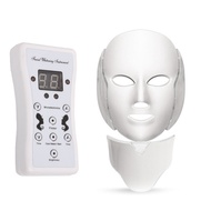 Original goods✈◘LED Beauty Instrument Skin Mask Seven Color Photon Rejuvenation Home Spectrometer