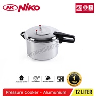 Pressure Cooker Niko NK 12L 12L 12L Aluminum Pressure Cooker 12L NK12L Pressure Cooker SNI Guarantee