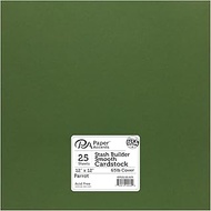 Paper Accents Cardstock 65 lb Parrot Stash Builder, 12" x 12"