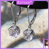 [GRA]Earrings Jewelry D Color Moissanite Pt950 Platinum