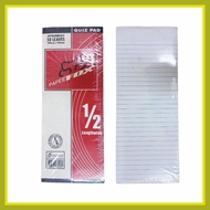 ➵ ▛ ∡    COD Random Brand Pad Paper Grade 1 2 3 4 Intermediate Lengthwise and Crosswise Yellow pad