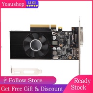 Yoaushop Computer Graphic Card GT1030 4GB 64bit PCI Express 3.0 DDR4 Powerful Image Processing Capacity Supplies for Win7/8/10