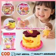 Pudding Feeding Toy Play House Strawberry Pudding Jelly Toy Role Play Creative Food Toy Girls