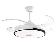 HAIGUI A77 Fan With Light Bedroom Inverter With LED Ceiling Fan Light Simple DC Power Saving Ceiling Fan Lights