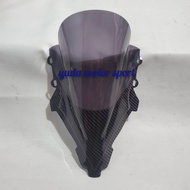 Visor Windshield CBR 150R 2021 K45R smoke Carbon Karbon terlaris JENONG BUBLEE CARBON Windshield Jen