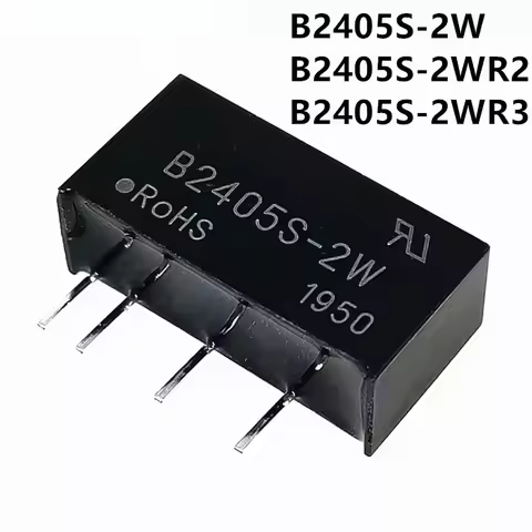 10pcs B2405S-2W B2405S-2WR2 B2405S-2WR3 B2405S B2405S-1W 24VTo5V Converter DC DC Power Module Conver