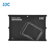 JJC MCH-SD4GR Memory Card Holders fits 4 SD Cards Credit card size, lightweight and portable Prevents dust and loss
