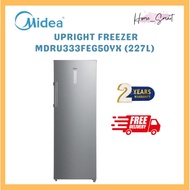 Midea MDRU333FEG50YX (227L) Upright Freezer