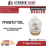 Mistral 9" High Velocity Fan With Remote MHV1010DR