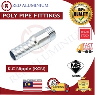 Poly pipe fitting KC Nipple (KCN)  Sirim tahan lasak Water high quality pipe fittings household size