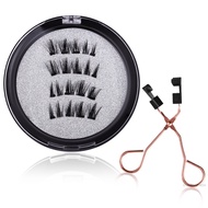 Glue-free 3D Magnetic Eyelashes Sweat-Proof Fake Magnetic Eyelashes for Women and Girls Cosmetic Sup