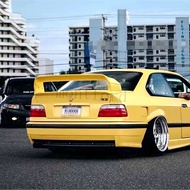 For BMW E36 M3 spoiler 1990-2000 BMW M3 series GT Style spoiler E36 Series 3 coupe ABS plastic mater